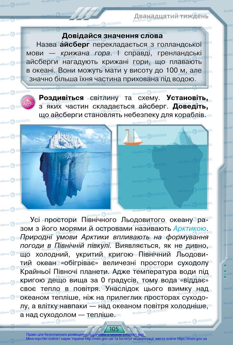 Підручники Я у світі 4 клас сторінка 105