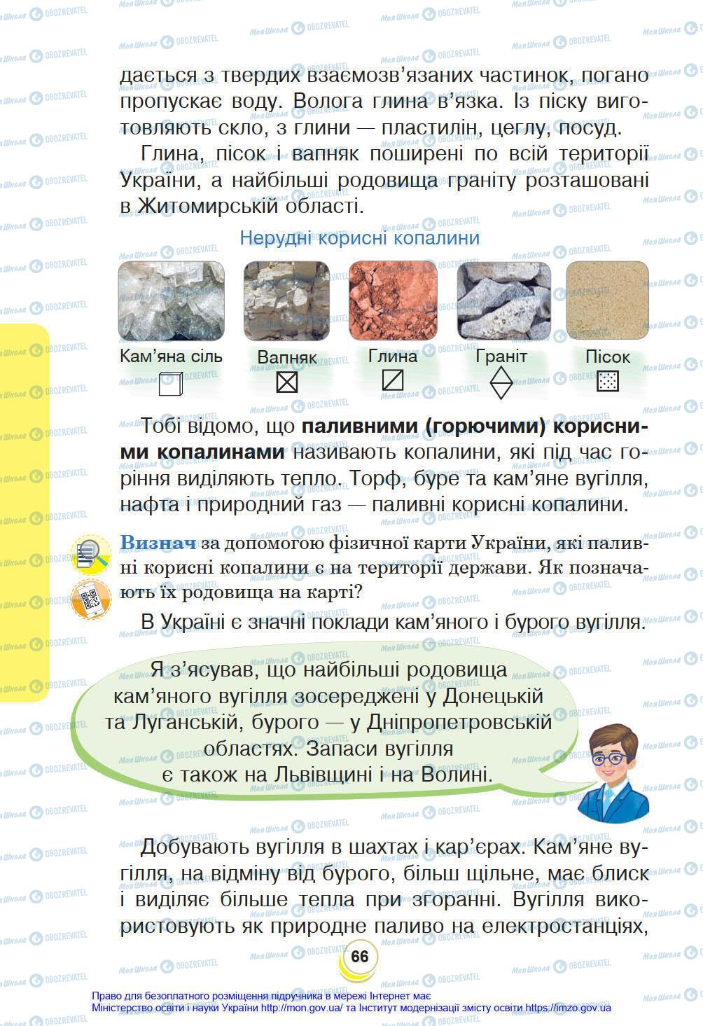 Підручники Я у світі 4 клас сторінка 66