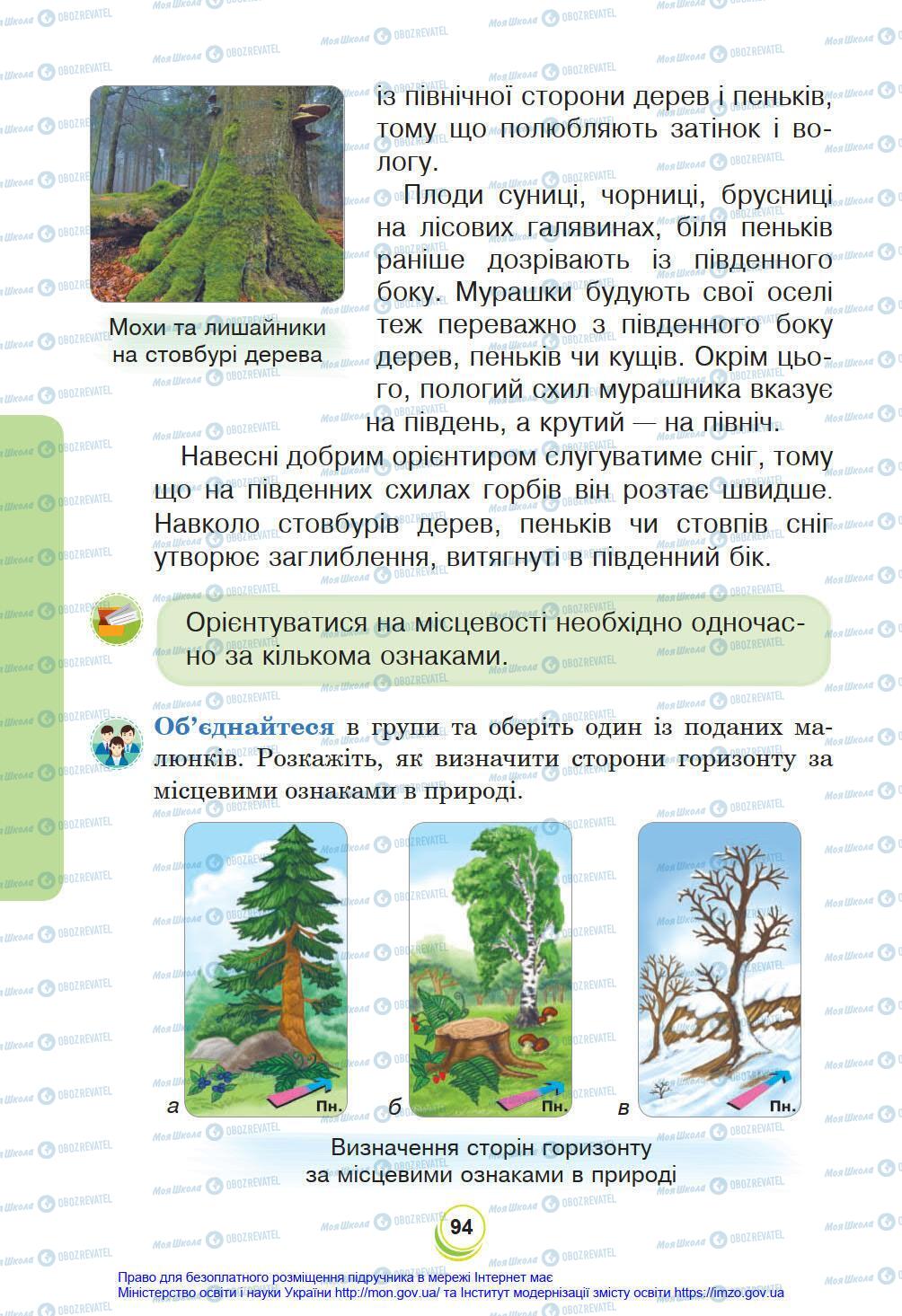 Підручники Я у світі 4 клас сторінка 94