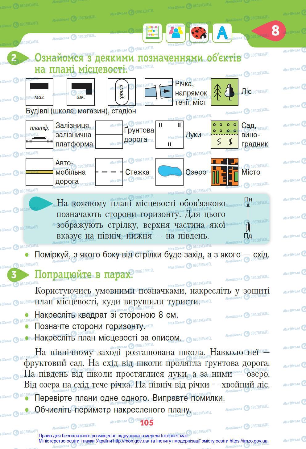 Підручники Я у світі 4 клас сторінка 105