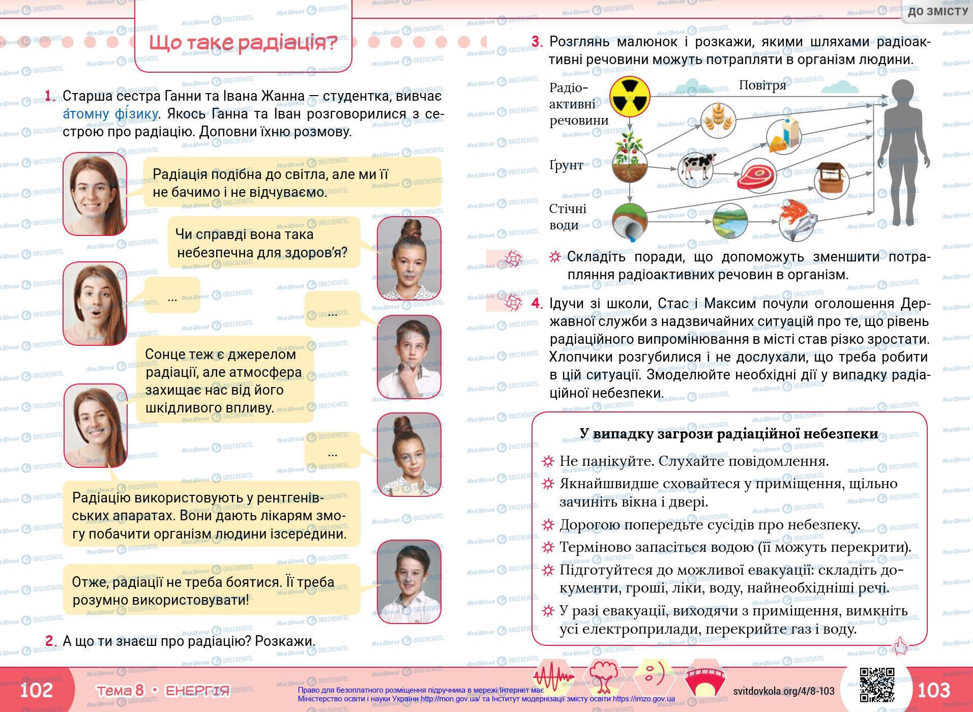 Учебники Я в мире 4 класс страница 102-103