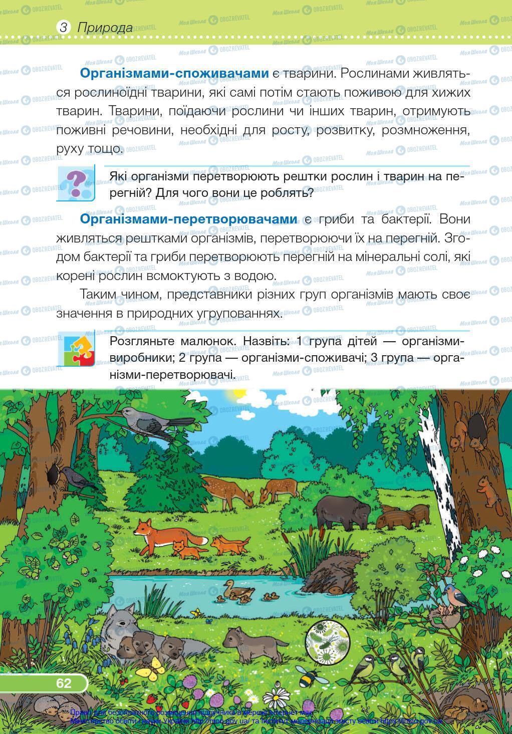 Підручники Я у світі 4 клас сторінка 62