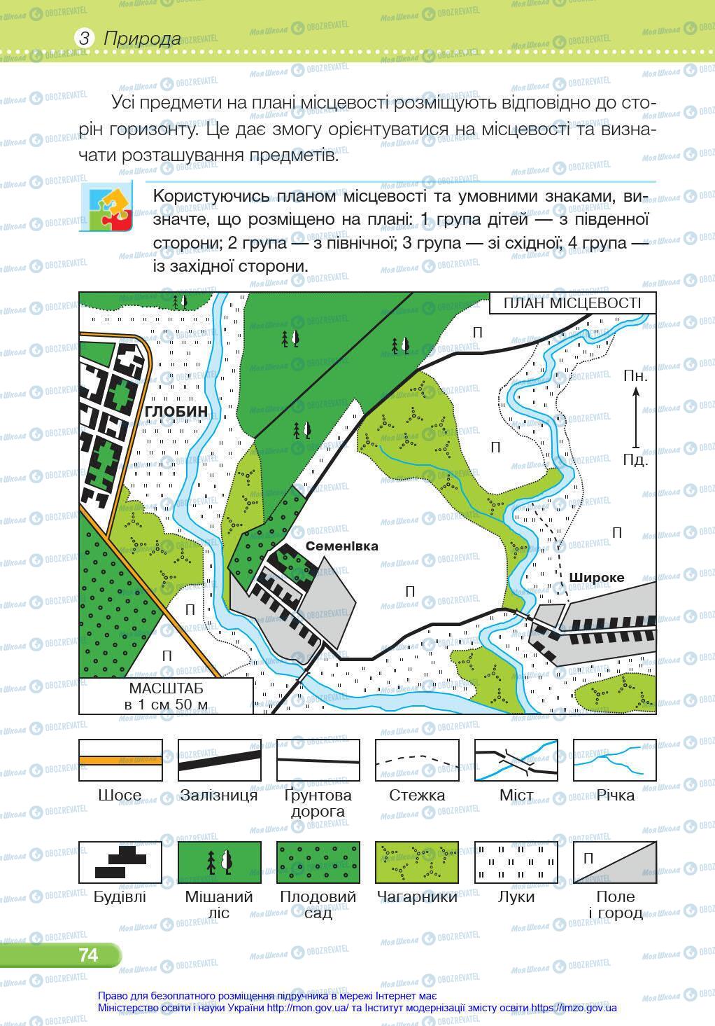 Підручники Я у світі 4 клас сторінка 74