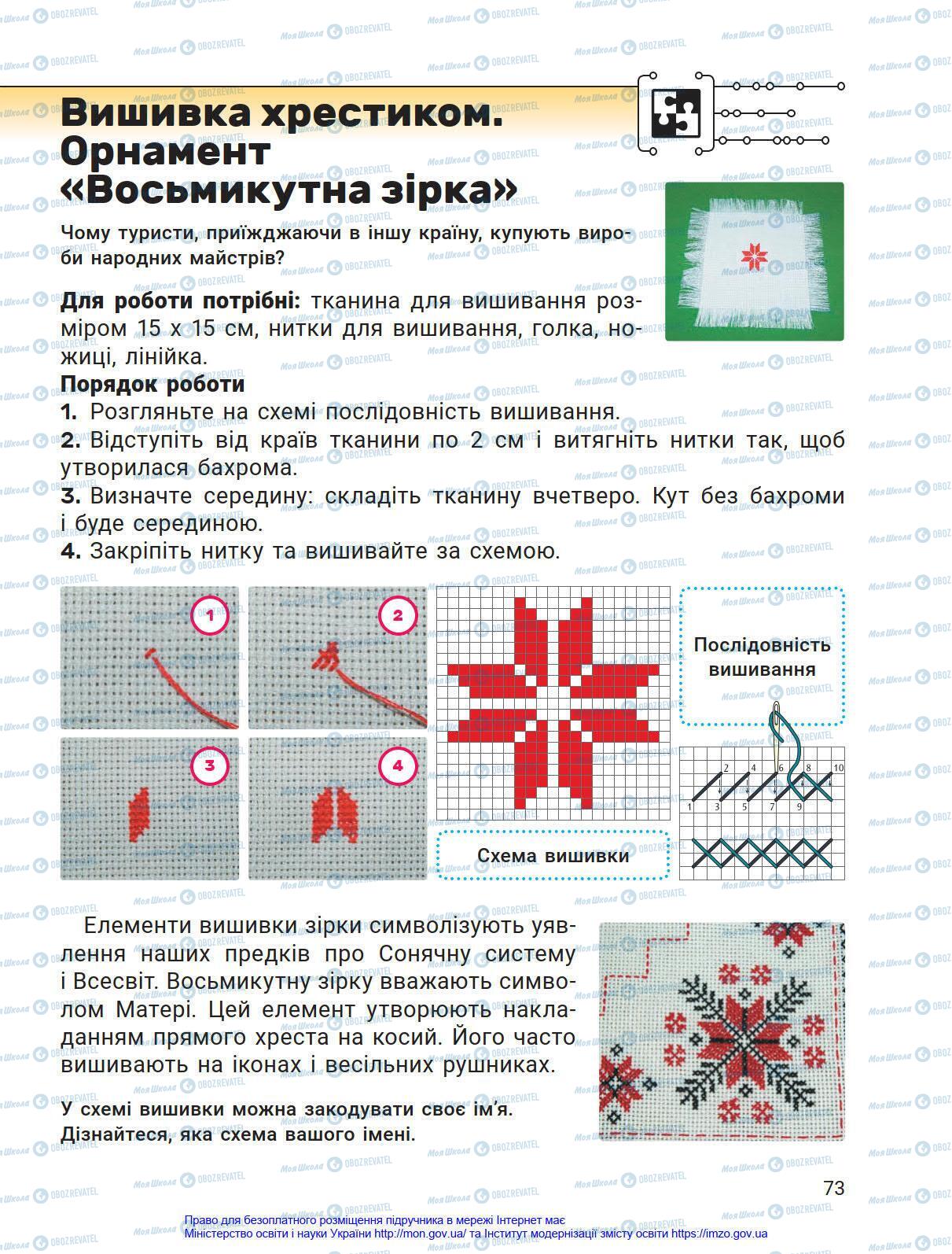 Підручники Я у світі 4 клас сторінка 73