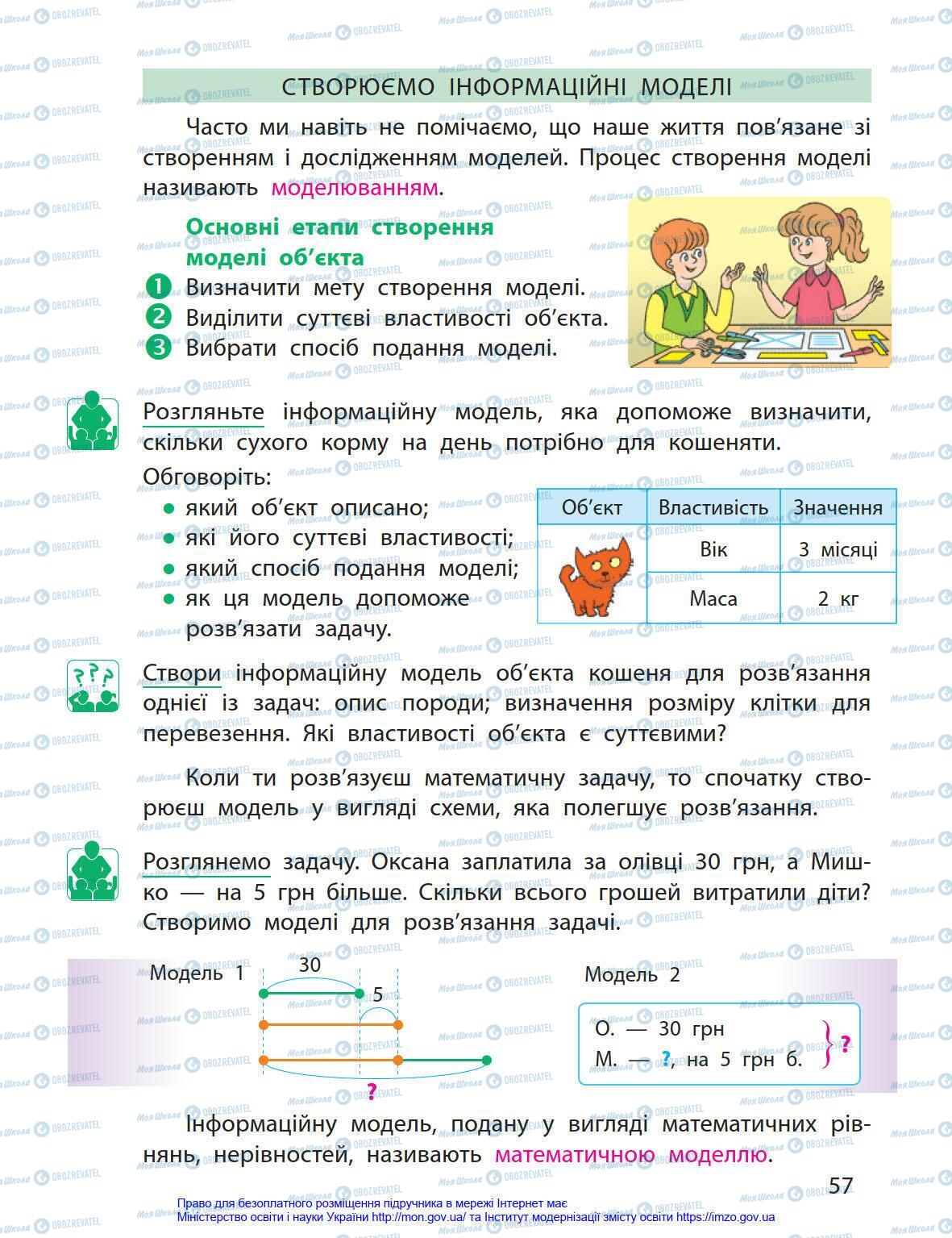 Учебники Информатика 4 класс страница 57