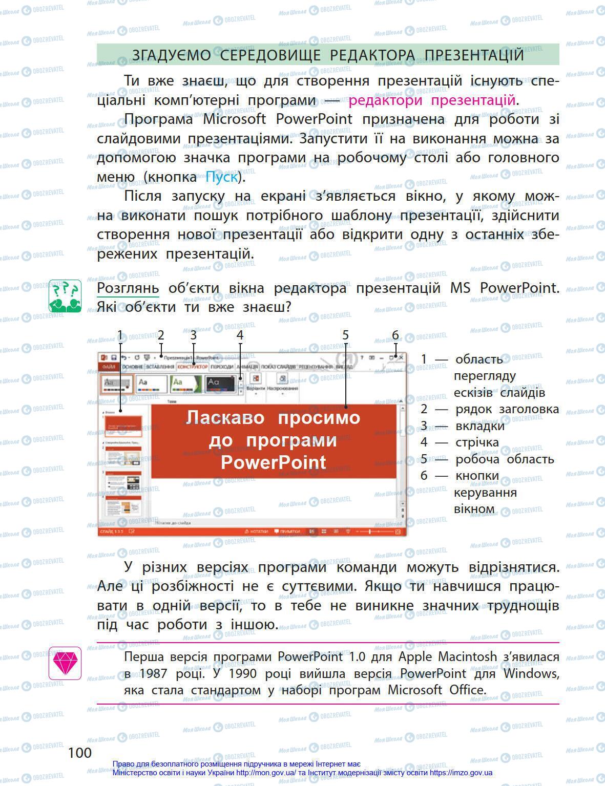 Підручники Інформатика 4 клас сторінка 100