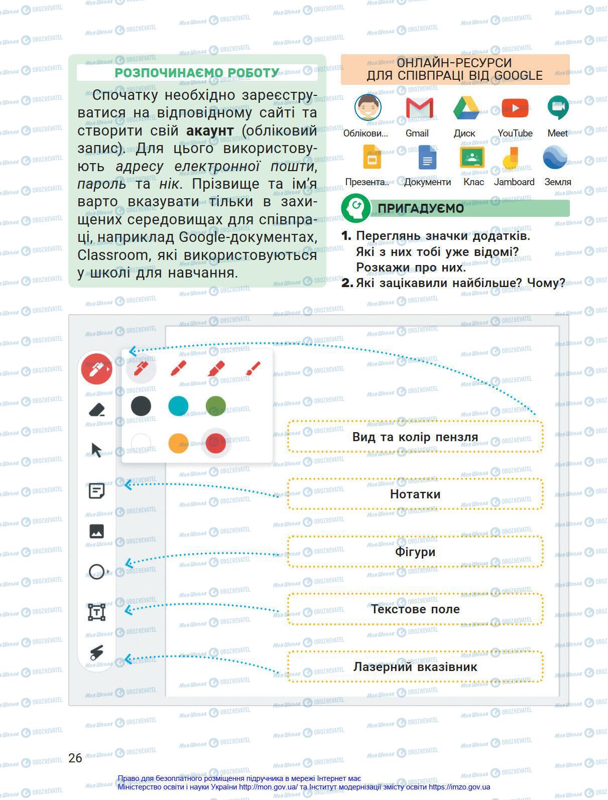 Підручники Інформатика 4 клас сторінка 26