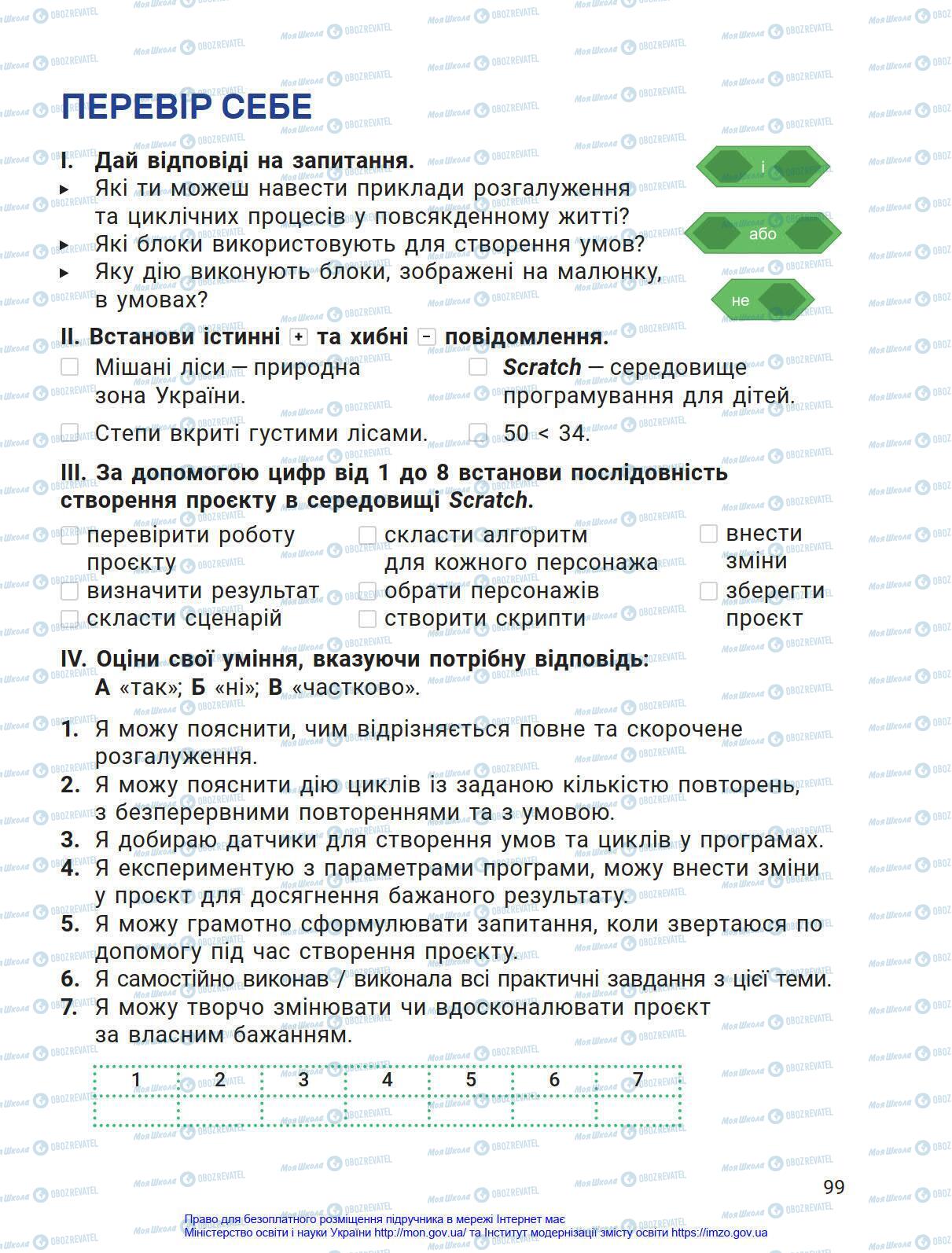 Учебники Информатика 4 класс страница 99