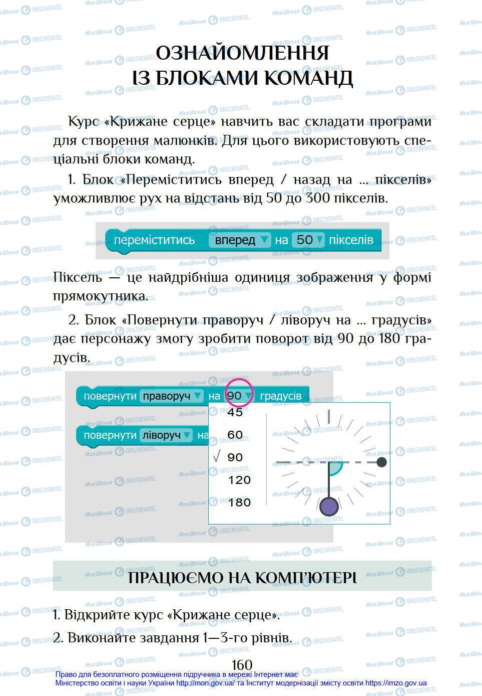 Учебники Информатика 4 класс страница 160