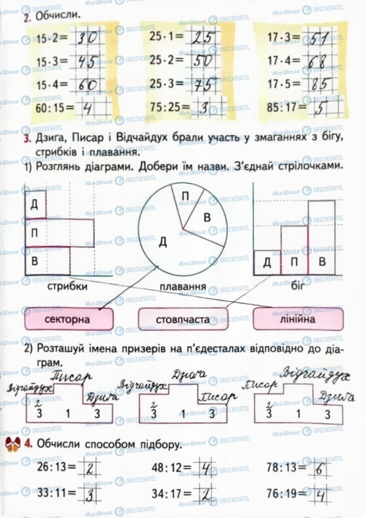 ГДЗ Математика 3 клас сторінка Сторінка 59