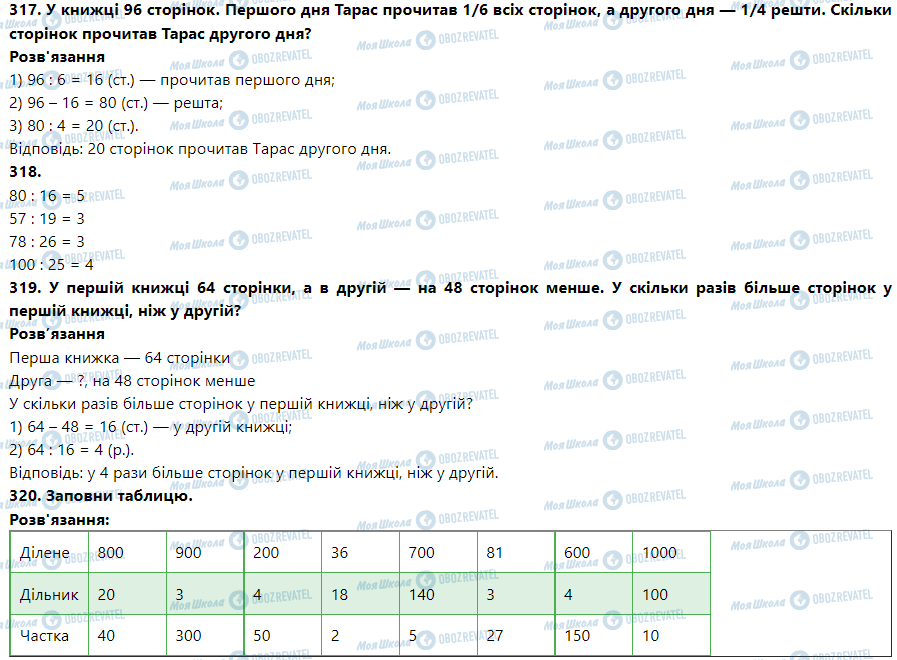 ГДЗ Математика 3 клас сторінка Номер 311-320