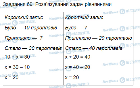 ГДЗ Математика 3 клас сторінка Вправа 69