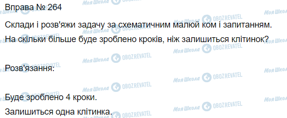 ГДЗ Математика 3 клас сторінка Вправа 264