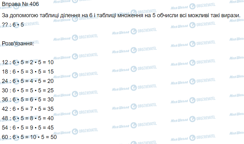 ГДЗ Математика 3 класс страница Вправа 404