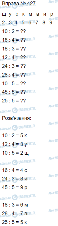 ГДЗ Математика 3 класс страница Вправа 427