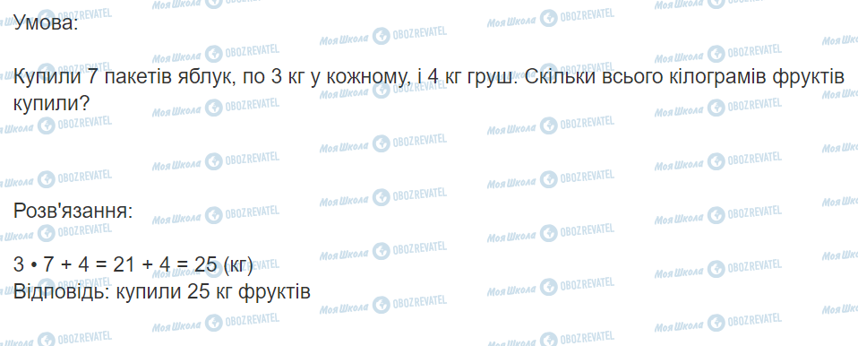 ГДЗ Математика 3 класс страница Вправа 444