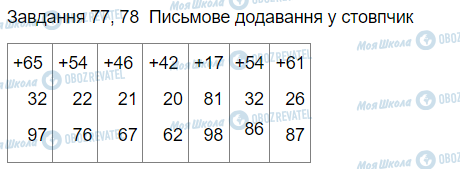 ГДЗ Математика 3 клас сторінка Вправа  77