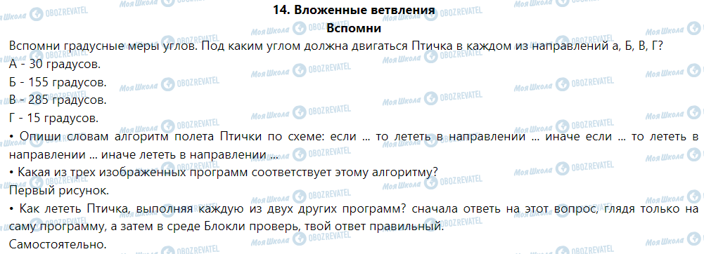 ГДЗ Інформатика 6 клас сторінка Вспомни