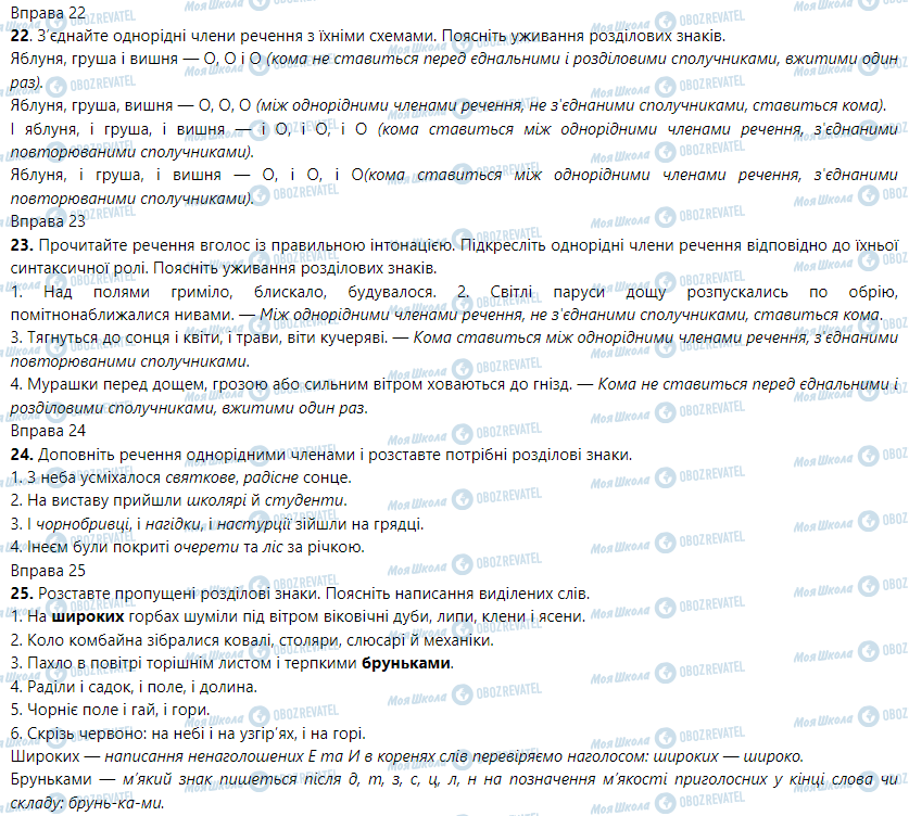 ГДЗ Українська мова 5 клас сторінка Вправа 22-32