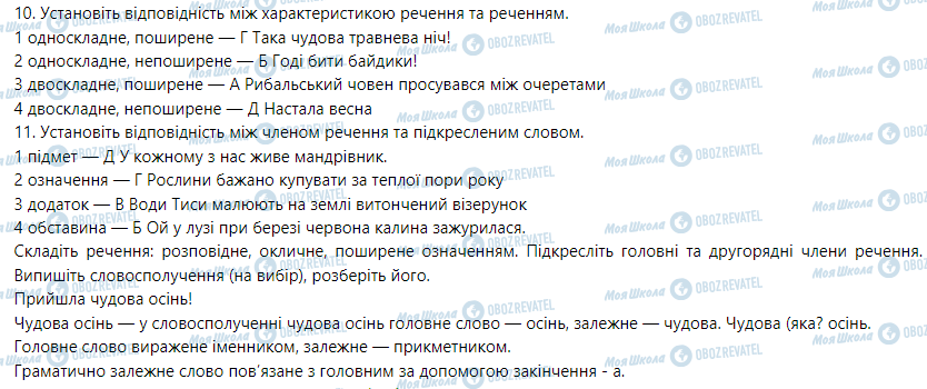 ГДЗ Укр мова 5 класс страница Варіант 1