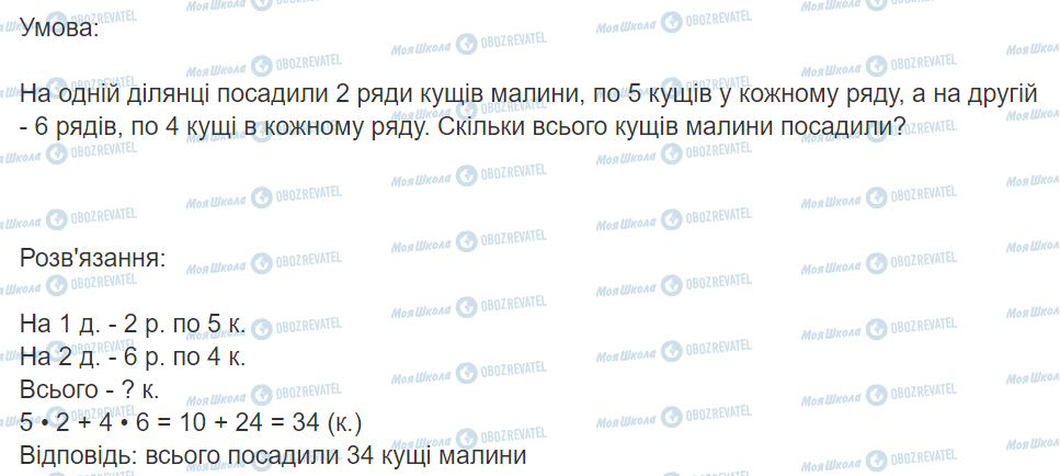 ГДЗ Математика 3 класс страница Вправа 518