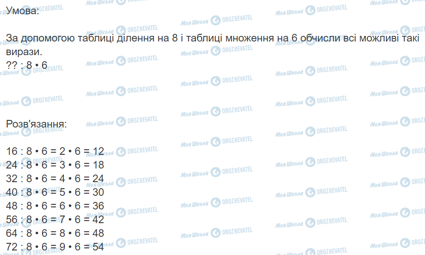 ГДЗ Математика 3 класс страница Вправа 650