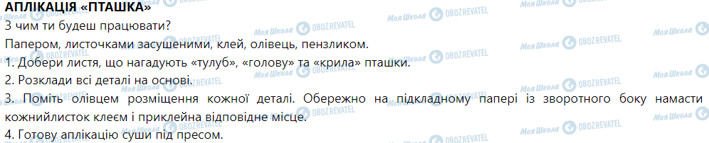 ГДЗ Я досліджую світ 1 клас сторінка Досліджую повітря