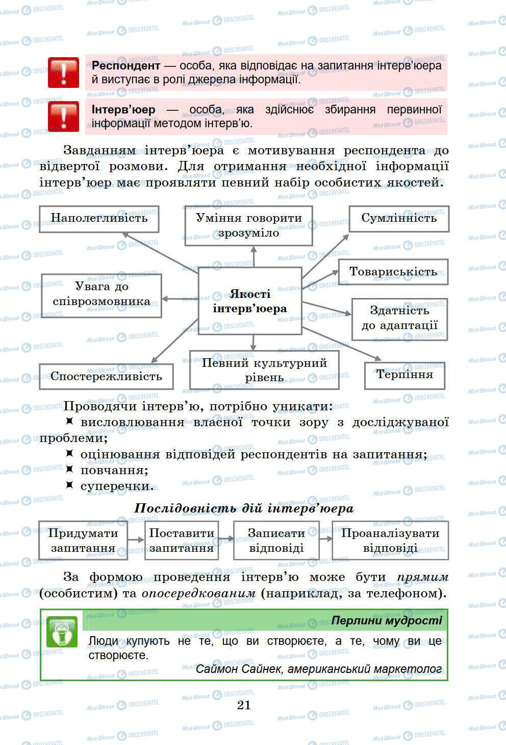 Учебники Информатика 6 класс страница 21