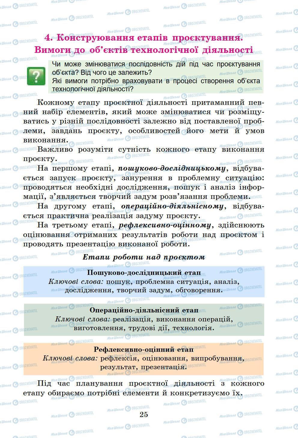 Учебники Информатика 6 класс страница 25