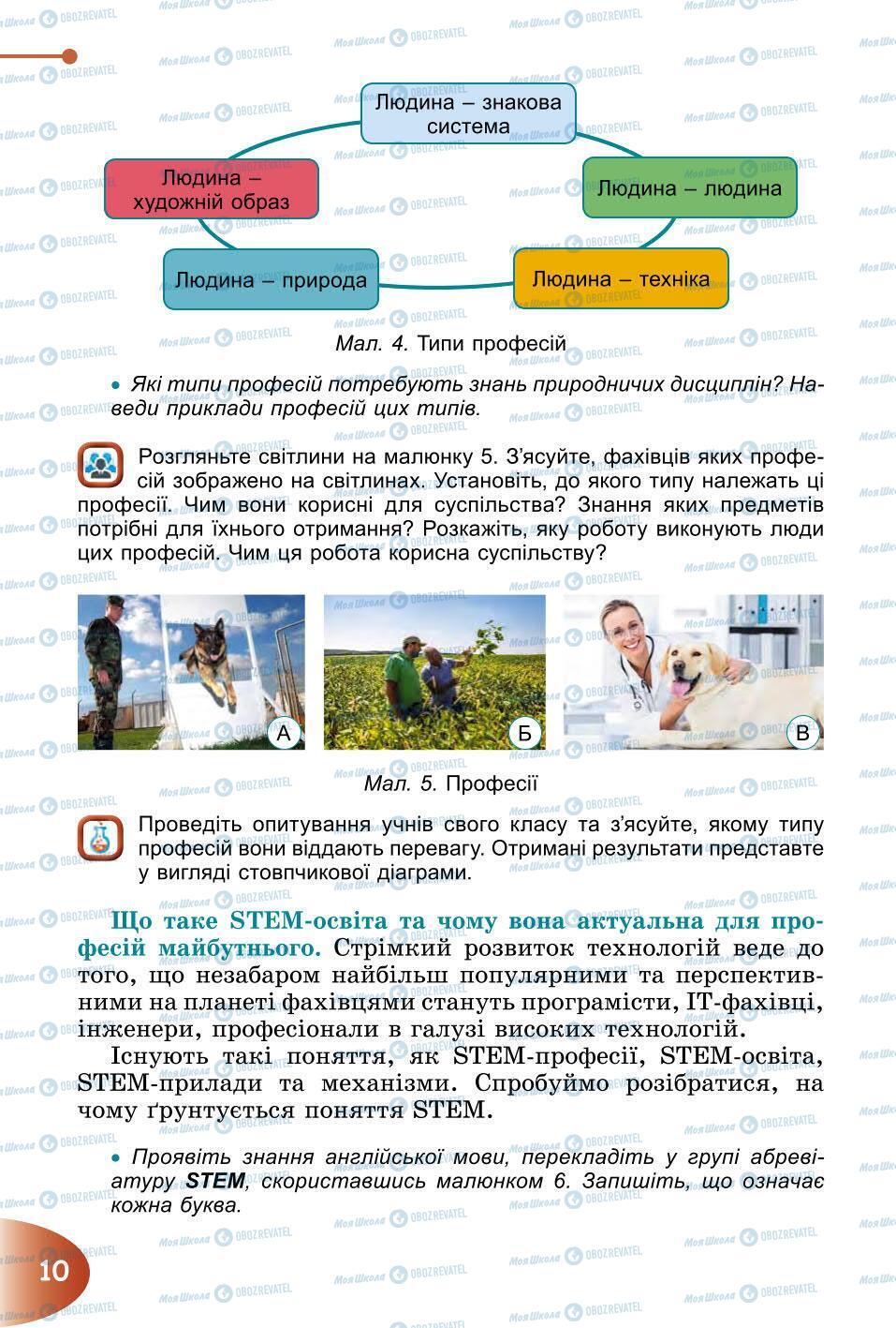 Підручники Природознавство 6 клас сторінка 10