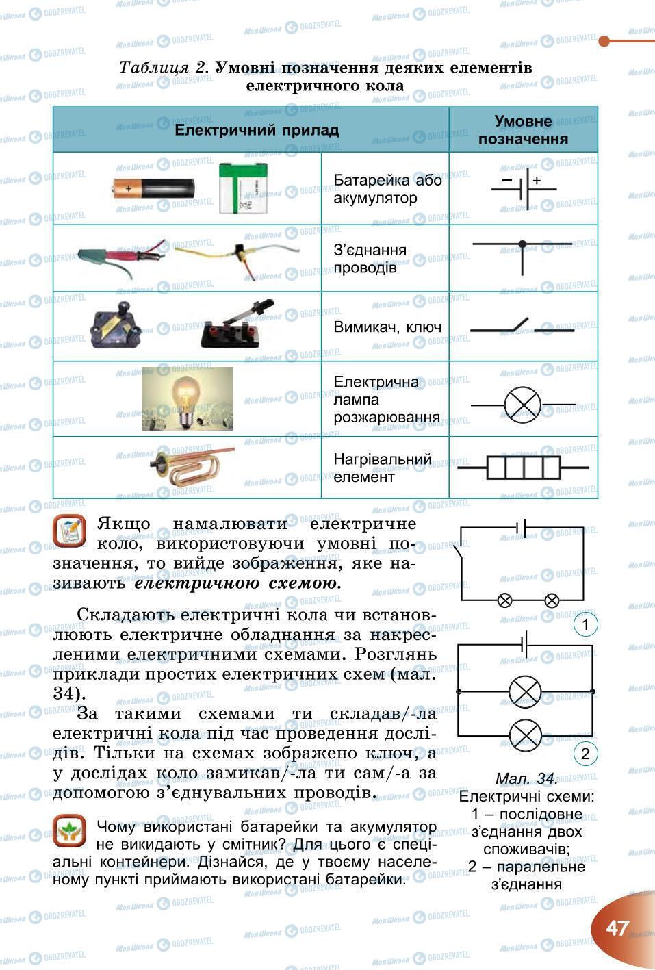 Учебники Природоведение 6 класс страница 47