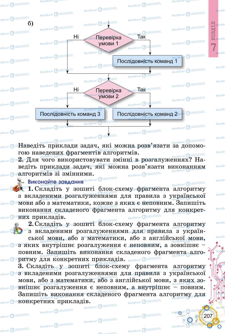 Учебники Информатика 6 класс страница 207