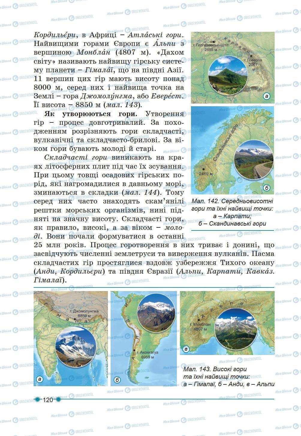 Учебники География 6 класс страница 120