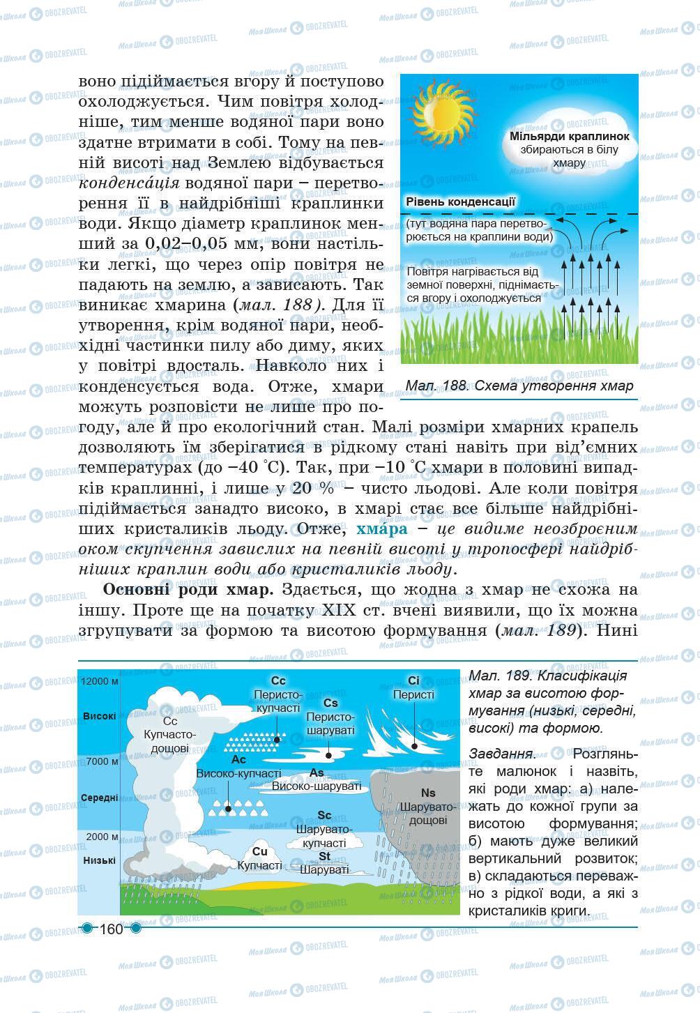 Підручники Географія 6 клас сторінка 160