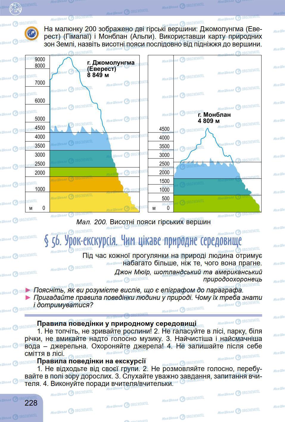 Учебники География 6 класс страница 228