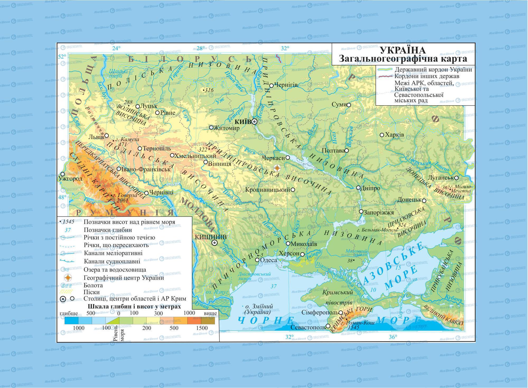 Підручники Географія 6 клас сторінка 2