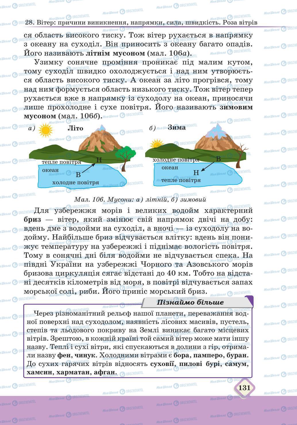 Учебники География 6 класс страница 131