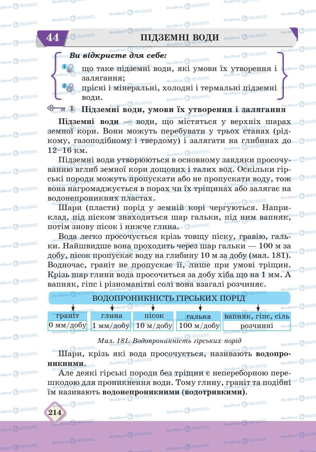 Учебники География 6 класс страница 214