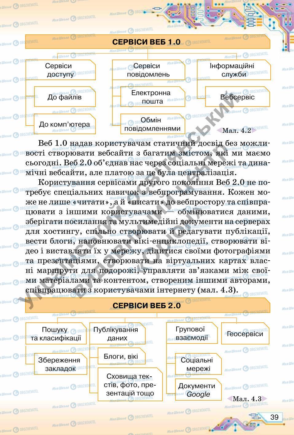 Підручники Інформатика 6 клас сторінка 39