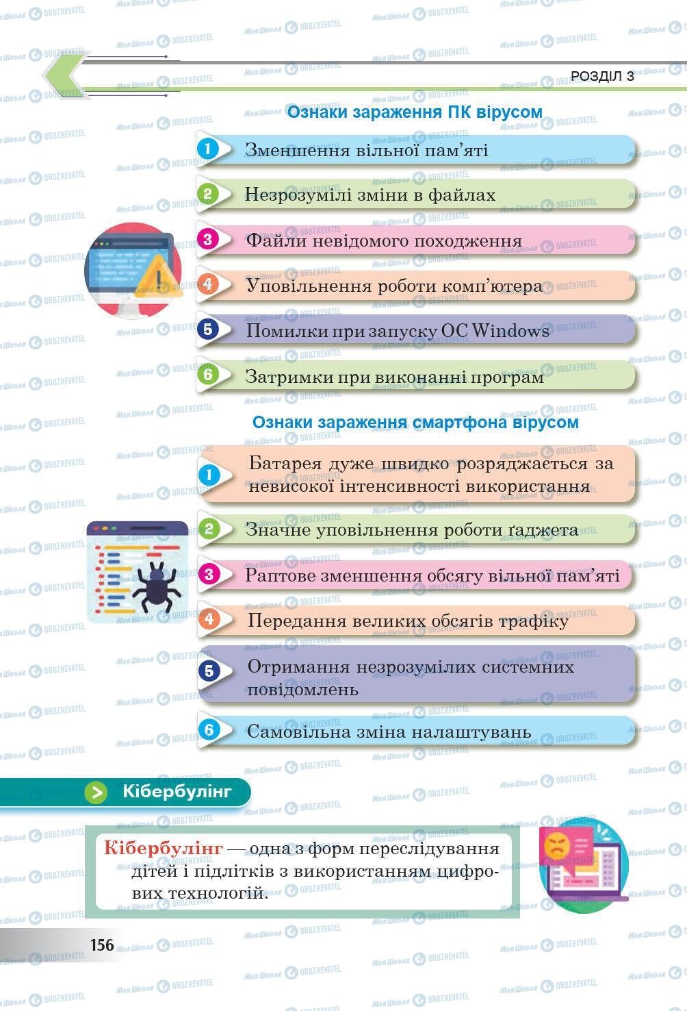 Учебники Информатика 6 класс страница 156