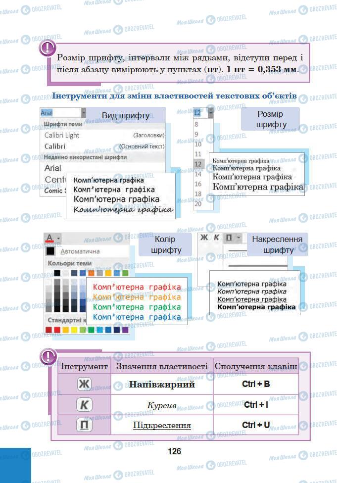 Учебники Информатика 5 класс страница 126