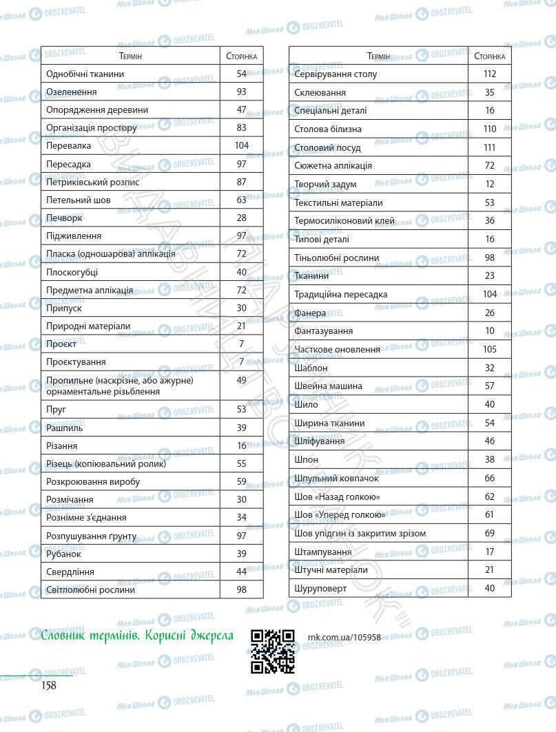 Підручники Інформатика 5 клас сторінка 158