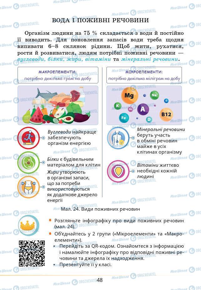 Учебники Основы здоровья 6 класс страница 48