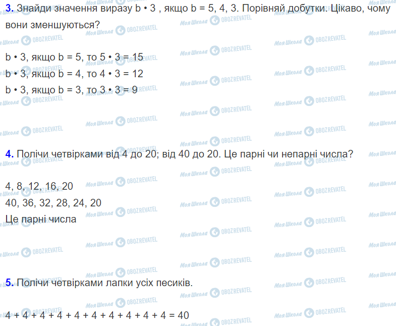 ГДЗ Математика 2 класс страница Урок 86