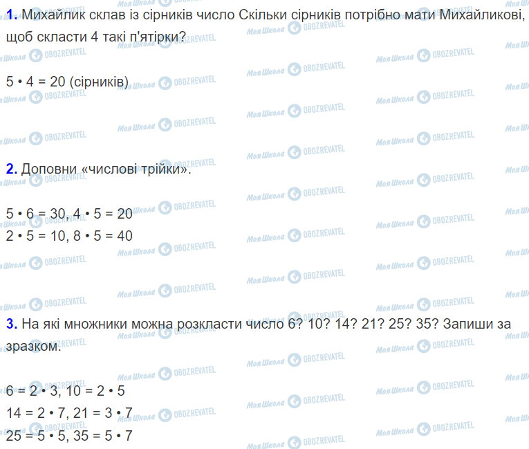 ГДЗ Математика 2 класс страница Урок 89