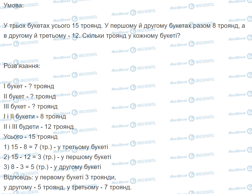 ГДЗ Математика 2 клас сторінка Вправа  595