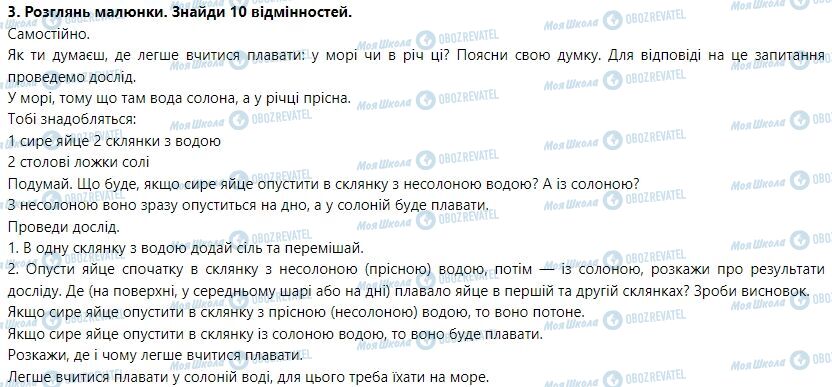 ГДЗ Я досліджую світ 1 клас сторінка Тема 5. Я пізнаю світ