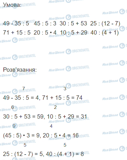 ГДЗ Математика 2 класс страница Вправа  744