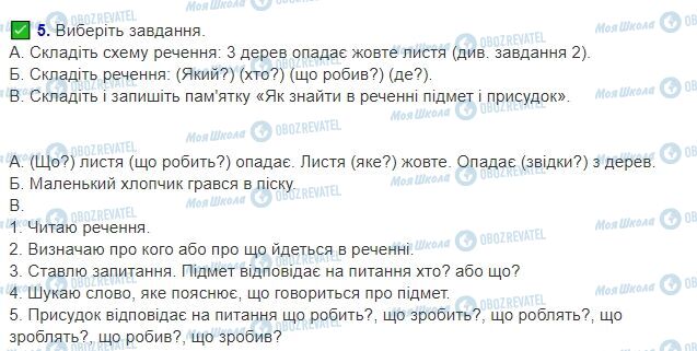 ГДЗ Укр мова 3 класс страница Сторінка 45