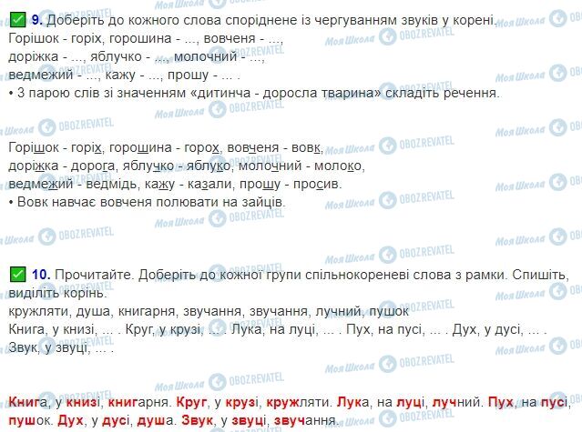 ГДЗ Українська мова 3 клас сторінка Сторінки 62-63